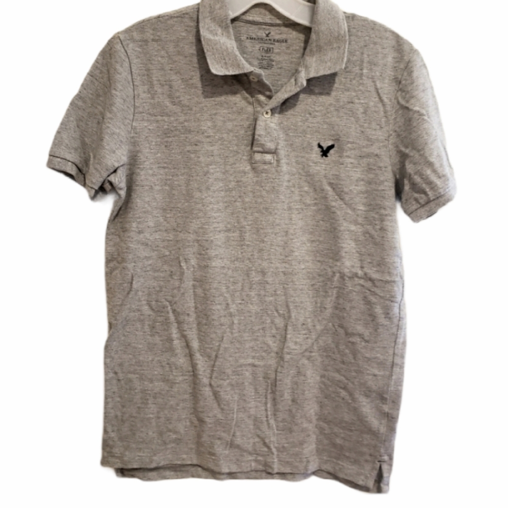 American Eagle Outfitters-Flex Pullover Polo Mens Shirt Size Small